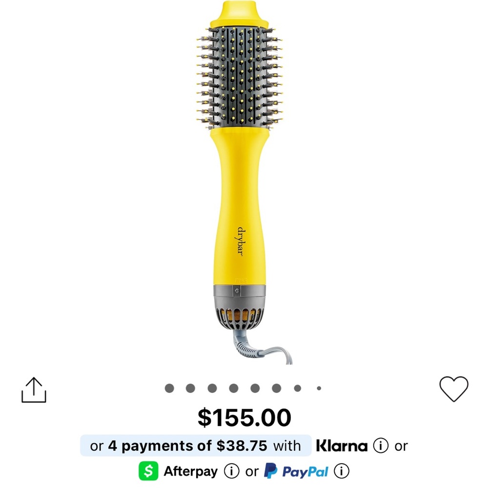 Drybar Yellow Hot Air Styling Brush